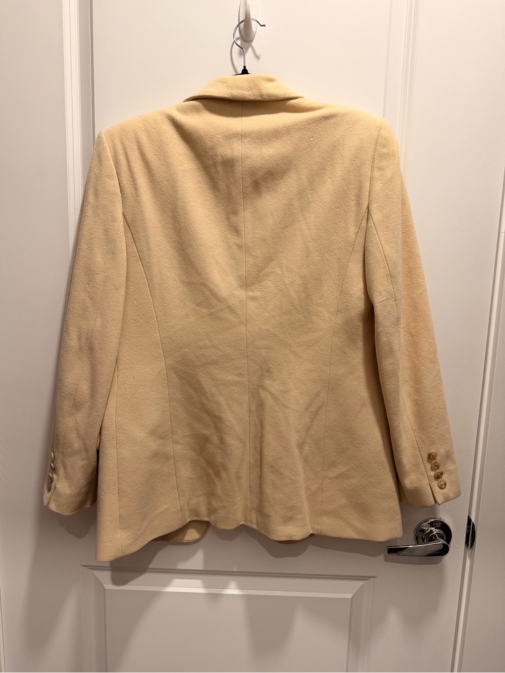 Lauren Ralph Lauren Wool Cream Blazer - Picture 5 of 5